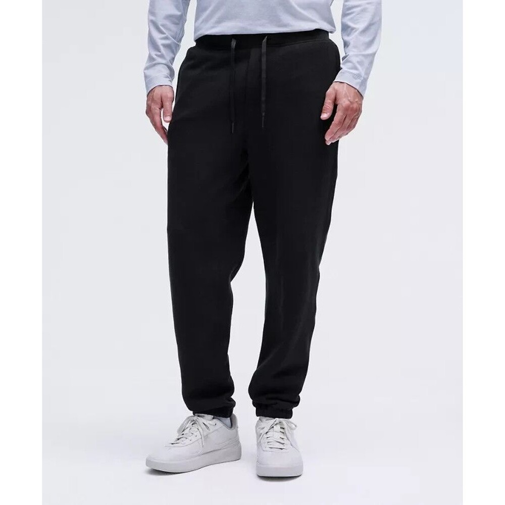 Lululemon Steady State Jogger Pants Black Fleece Sweatpants LM5AVSS Men’s L